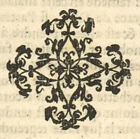 An illustration from Discours et advis sur les flus du ventre douloureux, soit qu'il y ait du Sang ou point, sur le trousse-galant dict choleras-morbus... (1643)