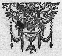 An illustration from Le cours de medecine en francois, contenant le miroir de beauté et santé corporelle... Tome premier (1664)