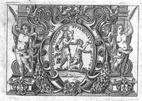 An illustration from Le cours de medecine en francois, contenant le miroir de beauté et santé corporelle... Tome premier (1664)
