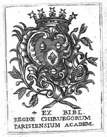 Picture 1 of 3 from Consiliorum medicinalium libri II. Tomus primus (1635), leaf 0