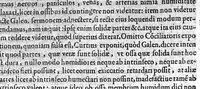 An illustration from Oddi de Oddis Patavini phisici ac medici celeberrimi ... Expositio, in librum artis medicinalis Galeni (1574)