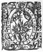 An illustration from Idea medicinae philosophicae, fundamenta continens totius doctrinae Paracelsicae, Hippocraticae et Galenicae.... (1571)