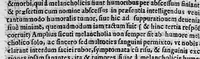An illustration from Quadripartitum melancholicum : quo variae quaestiones de melancholiae morbo, essentia, differentiis, causis, prognosi, curatione habentur, et plura de morbo hypocondriaco ... (1645)