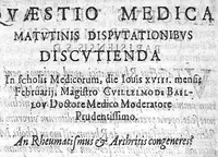 An illustration from Liber de rheumatismo & pleuritide dorsali (1642)