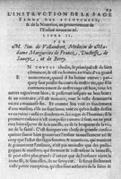 Picture 5 of 22 from Cinq livres de la maniere de nourrir et gouverner les enfans des leur naissance. Par M. Simon de Vallambert, Medecin de madame la Duchesse de Savoye et de Berry, et depuys peu de temps, de monseigneur le Duc d’Orleans, (1565), leaf 37