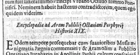 An illustration from Fortunii Liceti,... de Propriorum operum historia libri duo... (1634)
