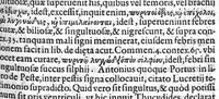 An illustration from Praelectiones Marciae, sive Commentaria in Thucydidis historiam, seu narrationem de Peste Atheniensium. (1603)