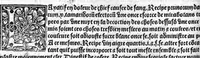 An illustration from Le tresor des pouvres selon maistre Arnoult de Villenove : maistre Gerard de Solo et plusieurs aultres docteurs en medecine de Montpellier (1518)