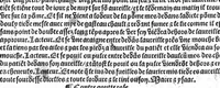 An illustration from Le tresor des pouvres selon maistre Arnoult de Villenove : maistre Gerard de Solo et plusieurs aultres docteurs en medecine de Montpellier (1518)