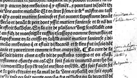 An illustration from La cyrurgie de maistre Guillaume de Salicet (1505)