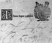 An illustration from Janua logicae et physice