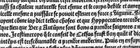 An illustration from Guaiacum. L’experience et approbation Ulrich de Huten notable chevalier. Touchant la medecine du boys dict Guaiacum. Pour circonvenir et dechasser la maladie indeuement appelle francoyse Aincois par gens de meilleur jugement est dicte et appelle la maladie de Neaples, traduicte et interpretee par maistre Jehan Cheradame, Hypocrates estudiant en la faculte et art de medecine, (1520)