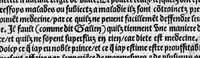 An illustration from Guaiacum. L’experience et approbation Ulrich de Huten notable chevalier. Touchant la medecine du boys dict Guaiacum. Pour circonvenir et dechasser la maladie indeuement appelle francoyse Aincois par gens de meilleur jugement est dicte et appelle la maladie de Neaples, traduicte et interpretee par maistre Jehan Cheradame, Hypocrates estudiant en la faculte et art de medecine, (1520)