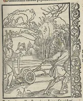 An illustration from Stultifera Nauis : narragonice p[er]fectionis nunq[uam] satis laudata Nauis: per Sebastianu[m] Brant