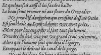 An illustration from Les oeuvres de Nicandre médecin et poete grec, traduictes en vers françois. Ensemble , deux livres des Venis, ausquels il est amplement discouru des bestes venimeuses... (1567)