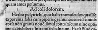 An illustration from In hoc opere contenta : Ant. Musae de Herba vetonica liber I, L. Apulei de Medicaminibus herbarum liber I, per Gabrielem Humelbergium,... recogniti et emendati... adjuncto commentariolo ejusdem (1537)