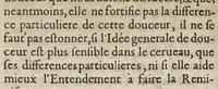 An illustration from Traité de l'esprit de l'homme, et de ses fonctions (1649)