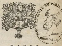 An illustration from Traité de l'esprit de l'homme, et de ses fonctions (1649)