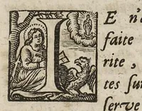 Picture 8 of 12 from La Pharmacopée de Bauderon, revvë, et exactement corrigée en plus de treize cens endroits, des fautes qui s'étoient glissées dans les precedentes editions. et de nouveau augmentée de plusieurs remarques fort utiles, tant sur la theriaque...par François Verny. Derniere edition (1672), leaf 823