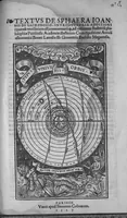 An illustration from Textus de sphaera Joannis de Sacrobosco introductoria additione... commentarioque [Jacobi Fabri Stapulensis] ad utilitatem studendium philosophiae Parisiensis Academiae illustratus, cum compositione annuli astronomici Boneti Latensis et geometria Euclidis... (1527)