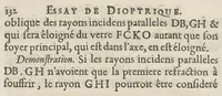 An illustration from Essay de dioptrique (1694)