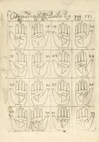 An illustration from La science curieuse ou traité de la chyromance, récueilly des plus graves autheurs qui ont traité de cette matière... (1665)