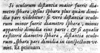 An illustration from Damiani Philosophi Heliodori Larissæi De Opticis Libri II : Nunc primum editi, et Animaduersionibus illustrati Ab Erasmio Bartholino Casp. Filio (1657)