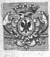 An illustration from Remarques sur la dignité, rang, préséance, autorité et jurisdiction du recteur de l'université de Paris, par M. César Egasse du Boulay,... (1668)