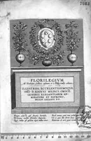 Picture 1 of 24 from Florilegium ab Hadriano Collaert coelatum et a Philip Galleo editum ; illustriss. eccelentissimoque dno D. Ioanni Medici. omnis generis elegantiarum admiratori et patrono, Philip. Gallaeus DD. (1587), leaf 0