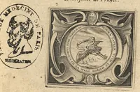 An illustration from Du chocolate. Discours curieux, divisé en quatre parties...trad. d'espagnol en françois sur l'impression faite à Madrid l'an 1631... (1643)