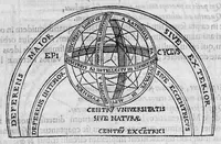 Picture 13 of 16 from Cornelii Gemmae Lovaniensis medicinae professoris, De arte cyclognomica, tomi III. Doctrinam ordinum uniuersam, unaque philosophiam Hippocratis, Platonis, Galeni & Aristotelis in unius communissmae, ac circularis methodi speciem referentes, quae per animorum triplices orbes ad sphaerae caelestis similitudinem fabricatos, non medicinae tantùm arcana pandit mysteria, sed & inveniendis, constituendisq́ue artibus, ac scientiis caerteris viam compendiariam patefacit (1569), leaf 371