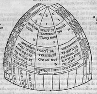 Picture 16 of 16 from Cornelii Gemmae Lovaniensis medicinae professoris, De arte cyclognomica, tomi III. Doctrinam ordinum uniuersam, unaque philosophiam Hippocratis, Platonis, Galeni & Aristotelis in unius communissmae, ac circularis methodi speciem referentes, quae per animorum triplices orbes ad sphaerae caelestis similitudinem fabricatos, non medicinae tantùm arcana pandit mysteria, sed & inveniendis, constituendisq́ue artibus, ac scientiis caerteris viam compendiariam patefacit (1569), leaf 437