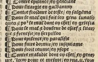 An illustration from Le Grant herbier en françois. (1500)