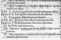 An illustration from D. Stephani Roderici Castrensis,... Syntaxis praedictionum medicarum... Accessit triplex ejusdem authoris elucubratio I. de chirurgicis administrationibus ; II. de potu refrigerato ; III. de animalibus microcosmi. (Edente Francisco Castrense.) (1661)