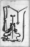 Picture 4 of 41 from Cheiroplotheke, seu... Armamentarium chirurgicum XLIII tabulis... exornatum. Opus posthumum... (1655), leaf 17