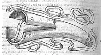 An illustration from Les Oeuvres d’Ambroise Paré, conseiller et premier chirurgien du roy, divisées en vingt-sept livres : avec les figures et portraicts tant de l’Anatomie que des instruments de chirurgie et de plusieurs monstres : reveuz et augmentez par l’autheur pour la seconde Edition, Paris, (1579)