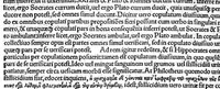 An illustration from Antonii Musae Brasavoli medici ferrariensis in octo libros aphorismorum Hippocratis et Galeni, Commentaria et Annotationes (1541)