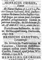 Picture 7 of 12 from Lindenius renovatus sive Johannis Antonidae Van der Linden De Scriptis Medicis libri duo (1686), leaf 407