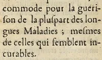 An illustration from Panacée ou discours sur les effets singuliers d'un remede experimenté & commode pour la guerison de la pluspart des longues maladies ; même de celles qui semblent incurables... (1679)