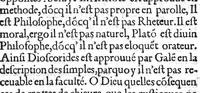 An illustration from Pasquil antiparadoxe. Dialogue contre le paradoxe de la Faculté du vinaigre (1549)