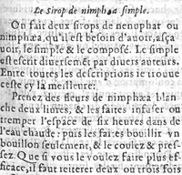 Picture 2 of 7 from La pharmacopee de M. Laur. Joubert, Professeur en Medecine, Docteur Royal, et Chancelier en l’Université de Montpellier. Ensemble les Annotations de Jean Paul Zangmaisterus, Conseiller de ladicte Université, mises en marge, (1592), leaf 70