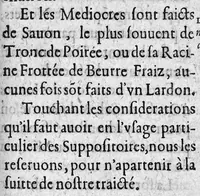 An illustration from La semaine des medicaments, observées chef-d'oeuures des Maistres Barbiers, chirurgiens de Paris. Où est sommairement traicté des vertus... (1629)