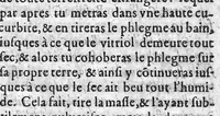 An illustration from Les elements de Chymie, reveus, expliquez, & augmentez, par Jean Lucas de Roy...troisiesme edition (1624)