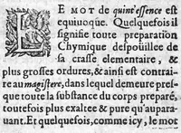 An illustration from Les elements de Chymie, reveus, expliquez, & augmentez, par Jean Lucas de Roy...troisiesme edition (1624)