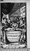 Picture 1 of 21 from Cheiroplotheke, seu... Armamentarium chirurgicum XLIII tabulis... exornatum. Opus posthumum... (1656), leaf 0