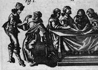 An illustration from Cheiroplotheke, seu... Armamentarium chirurgicum XLIII tabulis... exornatum. Opus posthumum... (1656)