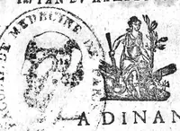 Picture 1 of 6 from De la nature et des vertus des eaux minérales de Dinan, des maladies auquelles elles peuvent donner soulagement ou incommodité, comme il le faut gouverner en les prenant (1648), leaf 0