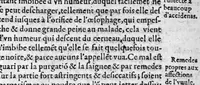 An illustration from Epitome des préceptes de medecine et chirurgie, avec amples des remedes propres aux maladies (1619)