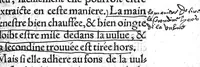 An illustration from La chirurgie de Paulus Aegineta. Qui est le sixiesme livre de ses Oeuvres. Item ung Opuscule de Galien, des tumeurs contre nature. Plus ung Opuscule dudict Galien, de la maniere de curer par abstraction de sang. Le tout traduict de Latin en Françoys par Maistre Pierre Tolet Medecin de l’Hospital de Lyon, (1540)