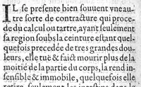 An illustration from La petite chirurgie autrement ditte La Bertheonee, ...plus les traittez du mesme autheur,...par Daniel Du Vivier (1623)